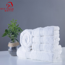 Taille personnalisée 100% coton Hôtel Home Lit Towels Set Zero Twist Twist Tweel Face Face Mand Towels with Private Logo